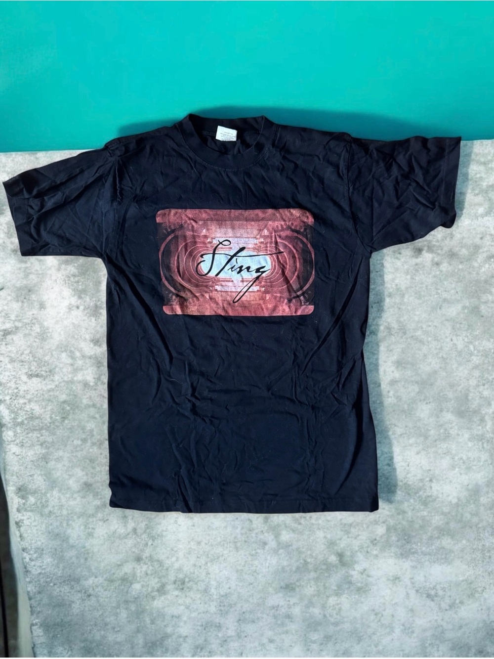 Sting Sacred Love 2004 Graphic Short Sleeve Tour Tee